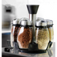 7-Piece Glass Spice Rack Set