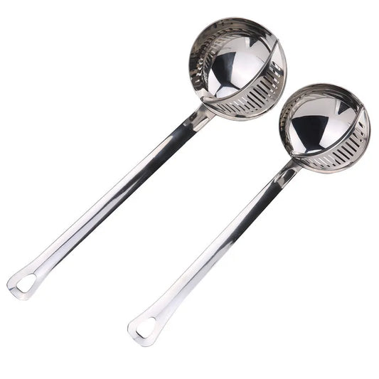 Stainless Steel Kitchen Colander Spoon